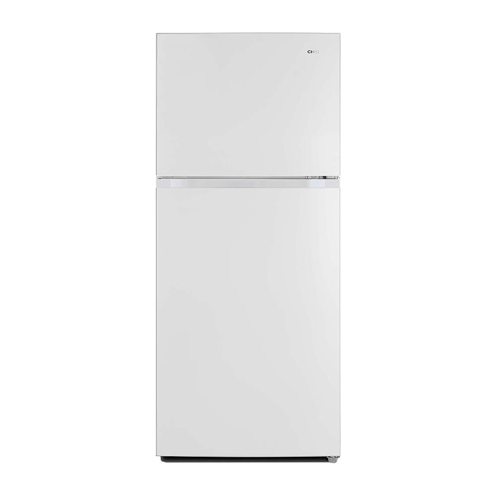 CHiQ 410L Top Mount Fridge White CTM410NW, Front view