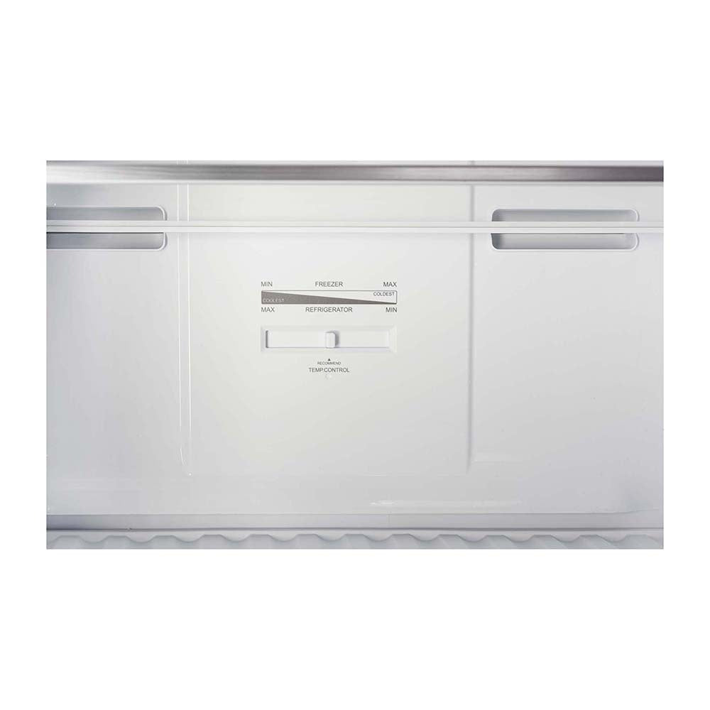 CHiQ 410L Top Mount Fridge White CTM410NW, Temperature panel perspective view