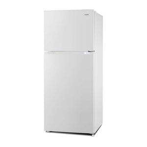 CHiQ 410L Top Mount Fridge White CTM410NW, Front left view