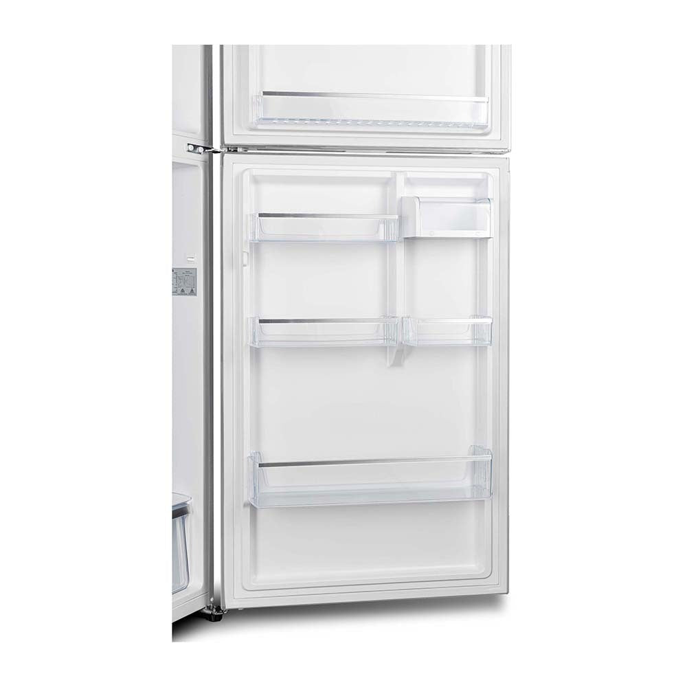 CHiQ CTM410NW 410L Top Mount Fridge White