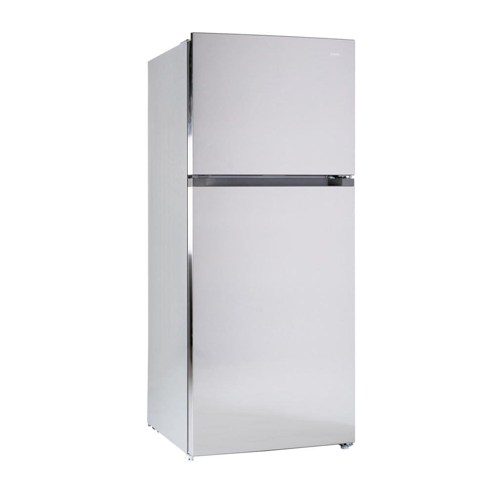 CHiQ 435L Top Mount Fridge CTM434S, Front right view