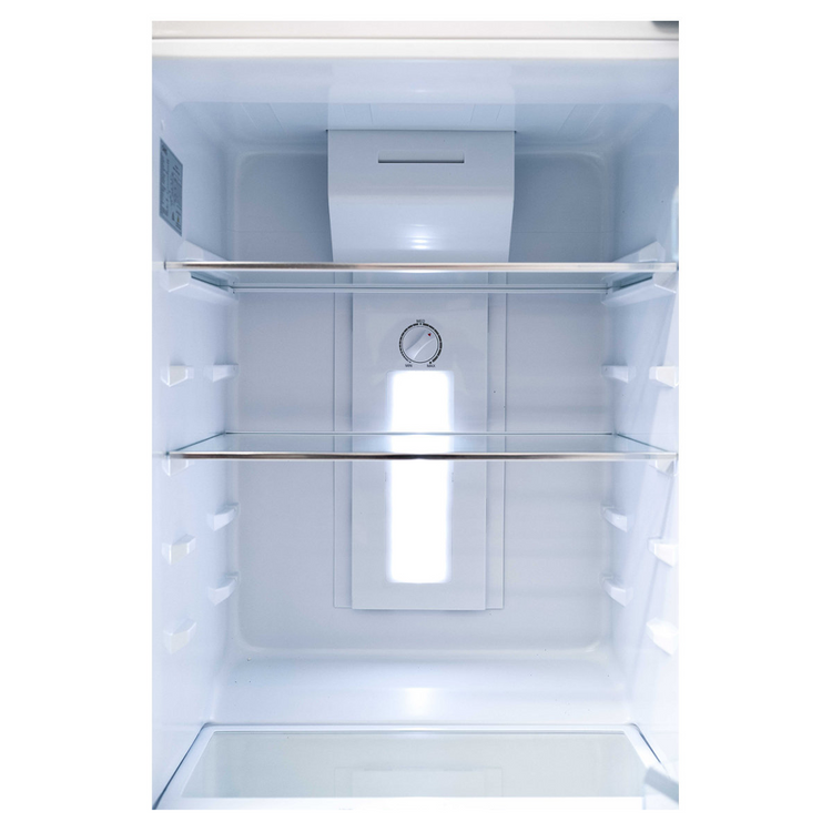 CHiQ 435L Top Mount Fridge CTM434S, Glass shelf view