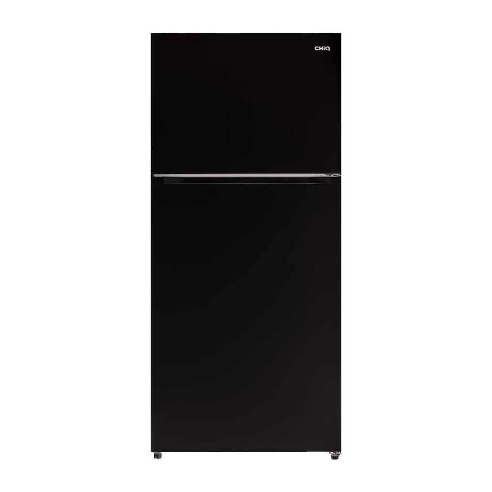 CHiQ 515L Top Mount Fridge Black CTM514NB, Front view