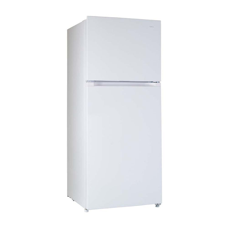 CHiQ 515L Top Mount Fridge White CTM515NW, Front right view