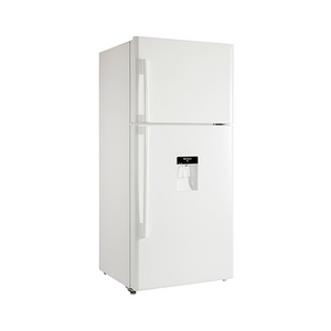 CHiQ CTM519WD 520LTop Mount Fridge White, Front right view