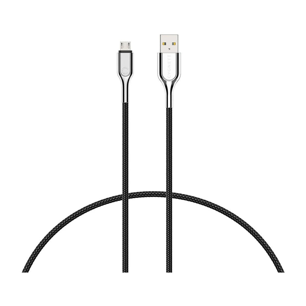 Cygnett CY2674PCCAM 3m/10cm Black Micro-USB to USB-A Cable