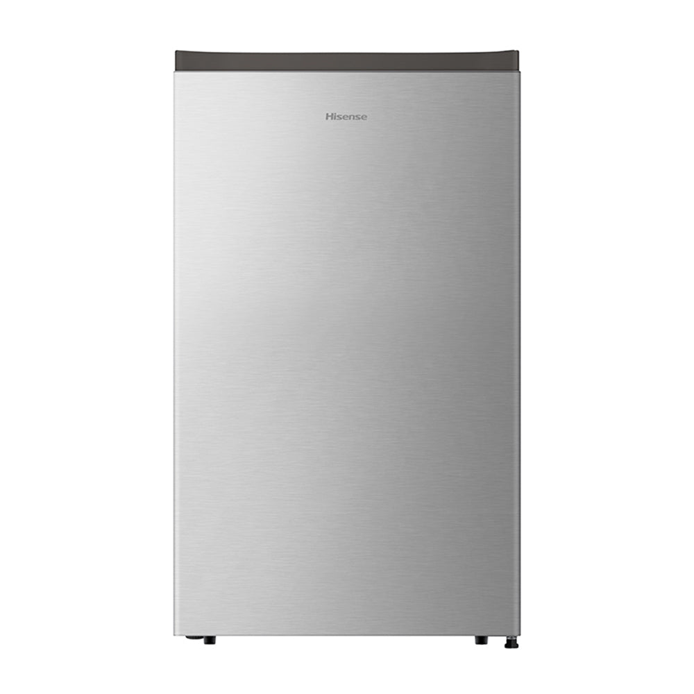 Hisense 125L Bar Fridge Silver HRBF125S, Front view