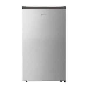 Hisense 125L Bar Fridge Silver HRBF125S, Front view