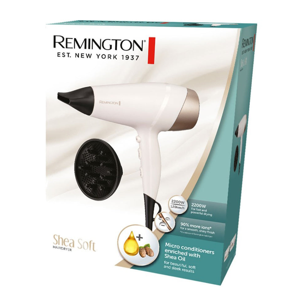 Remington D4740AU Shea Soft Hair Dryer for Frizz-Free Hair