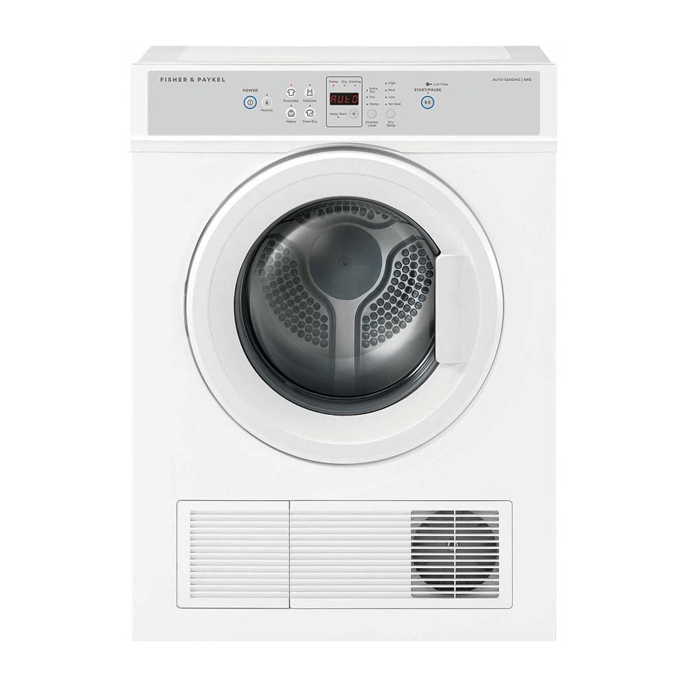 Fisher & Paykel 6kg Vented Dryer DE6060M2, Front view