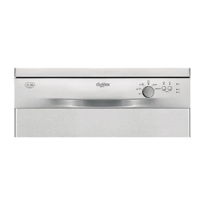 Dishlex DSF6106X Stainless Steel Freestanding Dishwasher, Control panel view