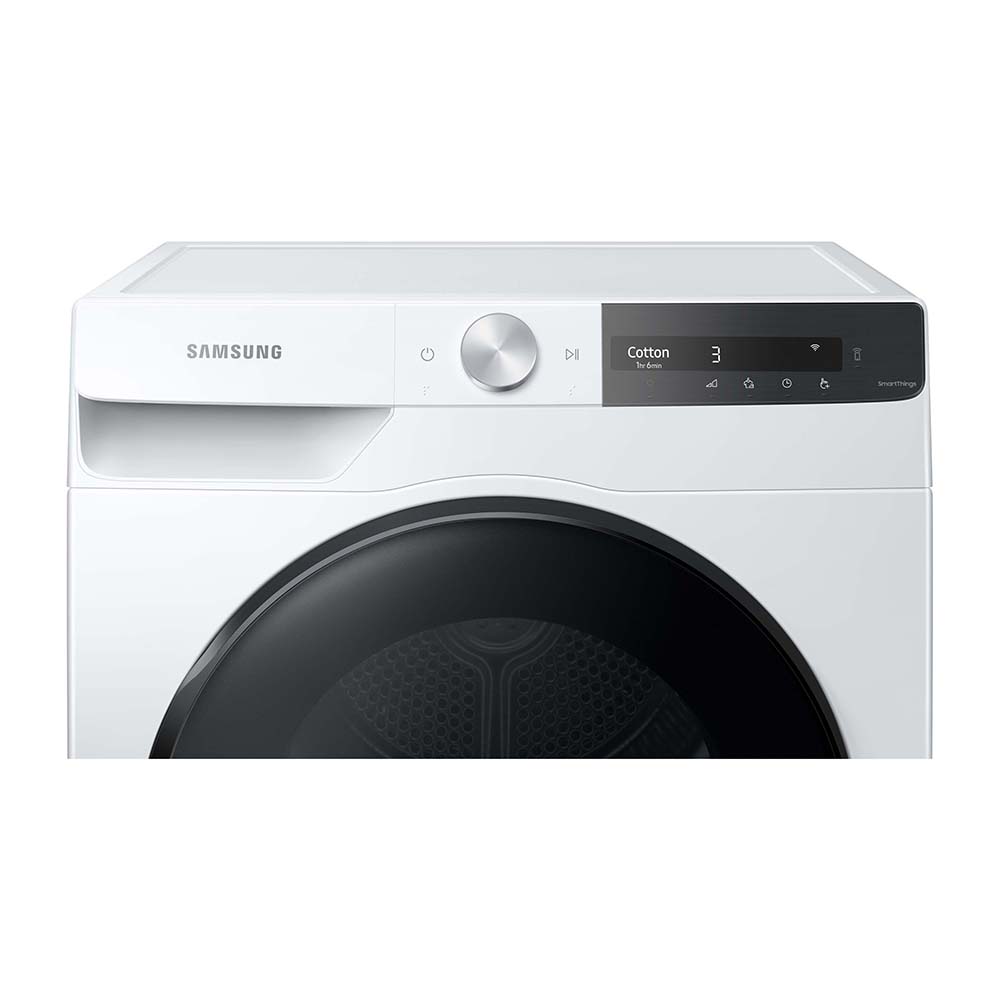 Samsung 9kg Heat Pump Dryer DV90T7440BT, Front panel perspective view