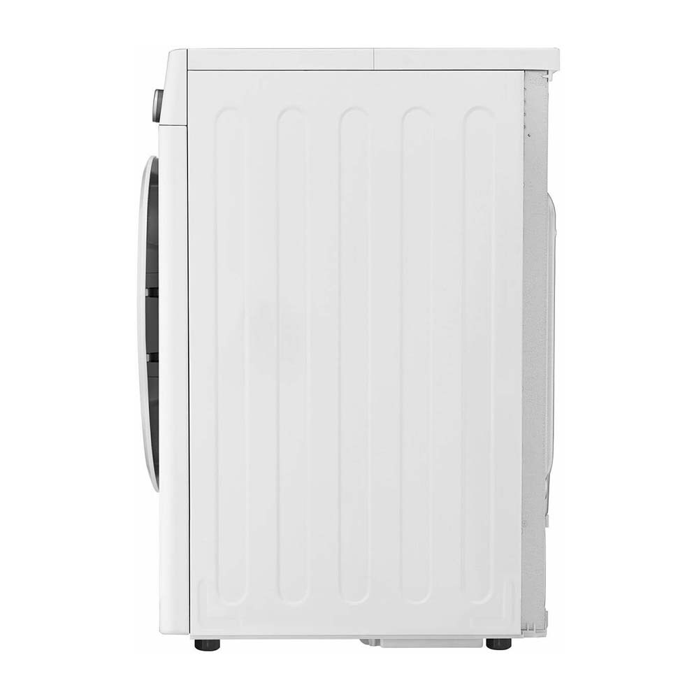 LG DVH4508W 8kg Heat Pump Dryer, Side view