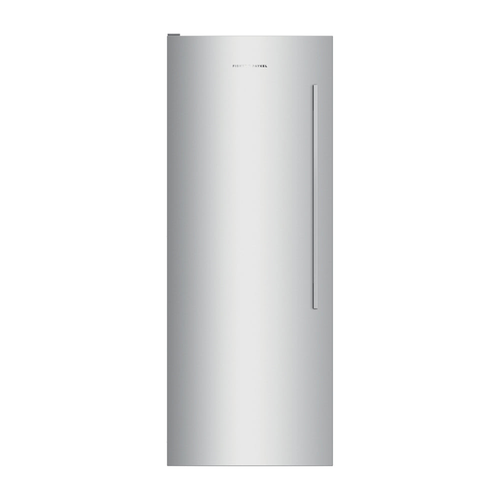 Fisher & Paykel E388LXFD1 389L Frost Free Upright Freezer Stainless, Front view