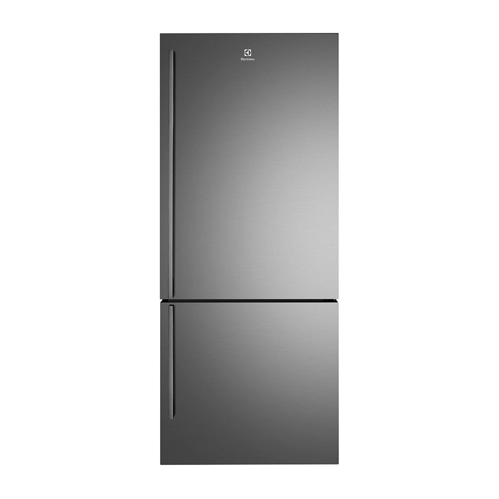 Electrolux EBE5307BCR 496L Dark Stainless Steel Bottom Mount Refrigerator, Front view