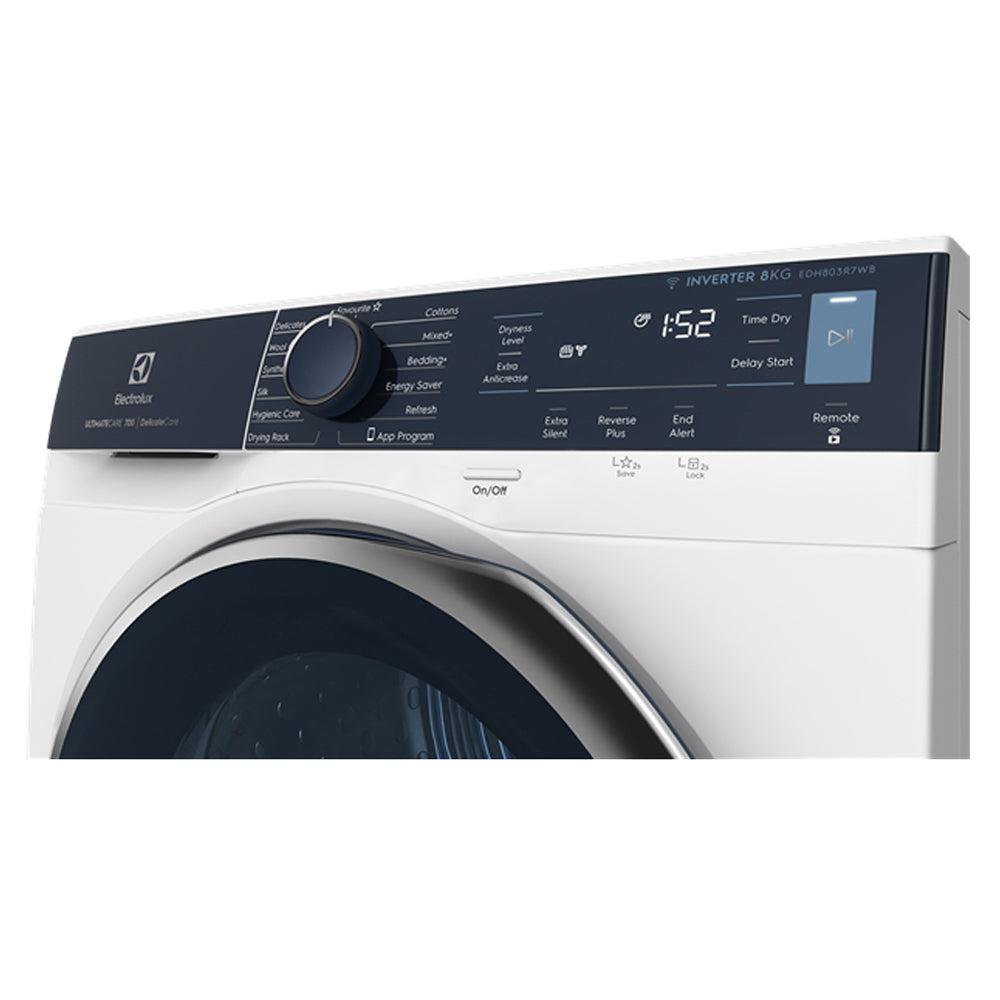 Electrolux EDH803R7WB 8kg UltimateCare 700 Heat Pump Dryer