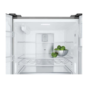 Electrolux EHE5267SC 491L French Door Fridge Stainless Steel, Glass shelf view 