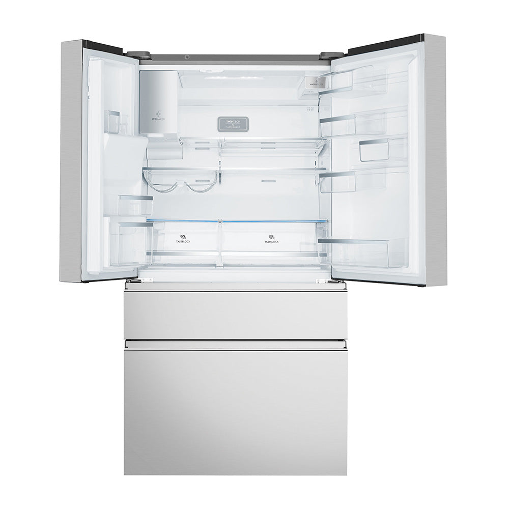 Electrolux EHE6899SA 609L French Door Fridge Stainless Steel, Top open