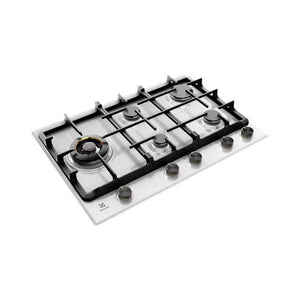 Electrolux 75cm UltimateTaste 900 5 Burner Gas Cooktop EHG755SE, Front top right view