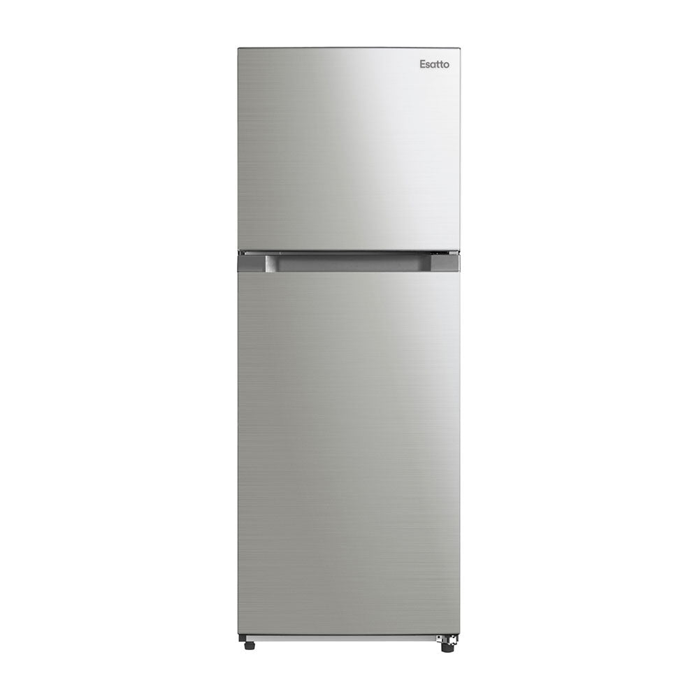 Esatto ETM236S 236L Top Mount Fridge, Front view 