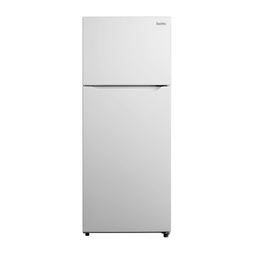 Esatto 413L Top Mount Fridge White ETM413W, Front view