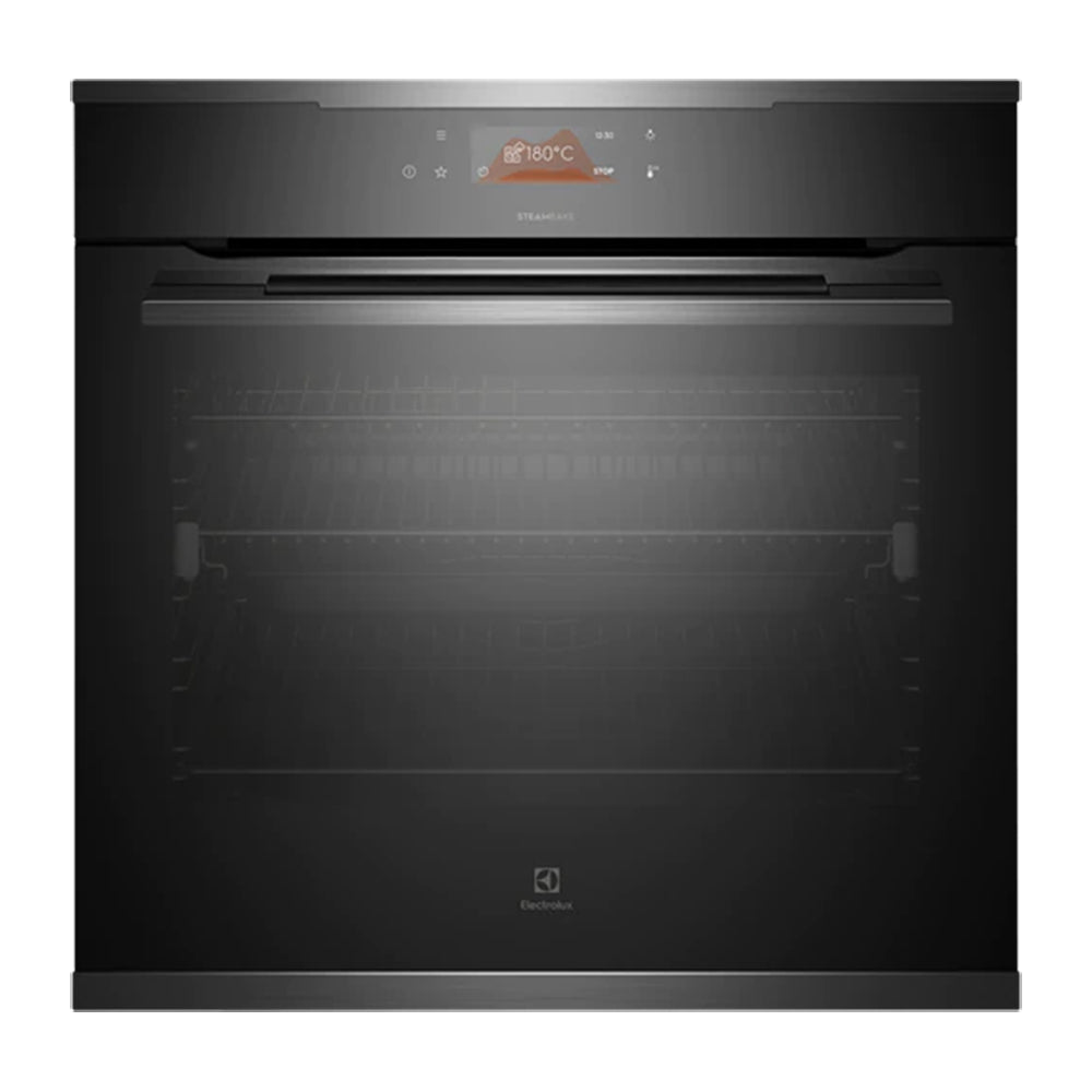 Electrolux 60cm UltimateTaste 700 Multifunction Pyrolytic Built-In Oven EVEP615DSE, Front view