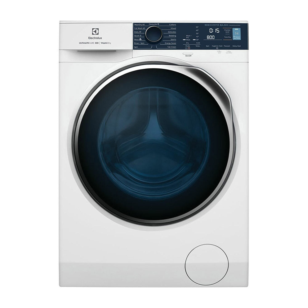Electrolux 8kg/4.5kg Washer Dryer Combo EWW8024Q5WB, Front view