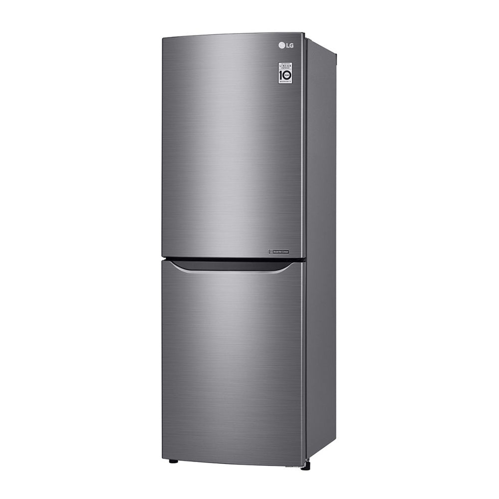 LG 310L Bottom Mount Fridge GB-310RPL, Front left view