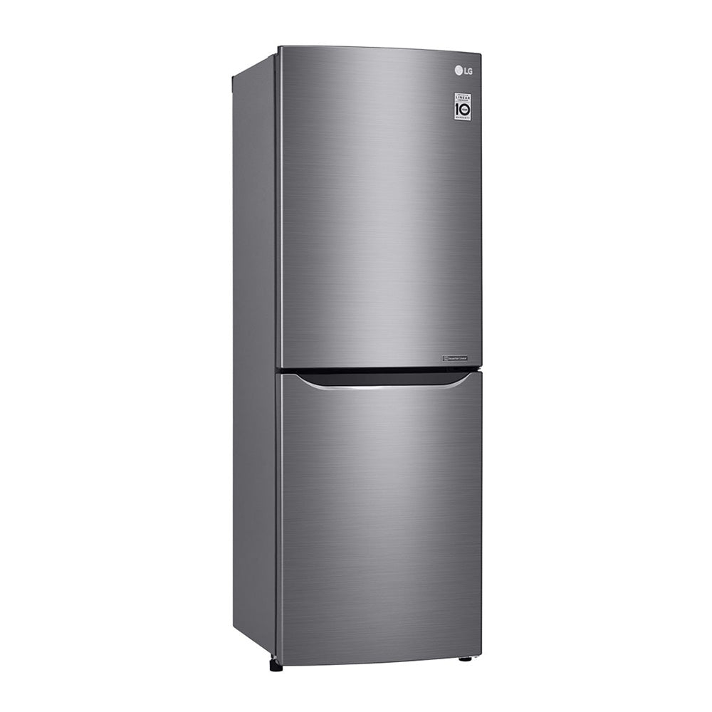 LG 310L Bottom Mount Fridge GB-310RPL, Front right view