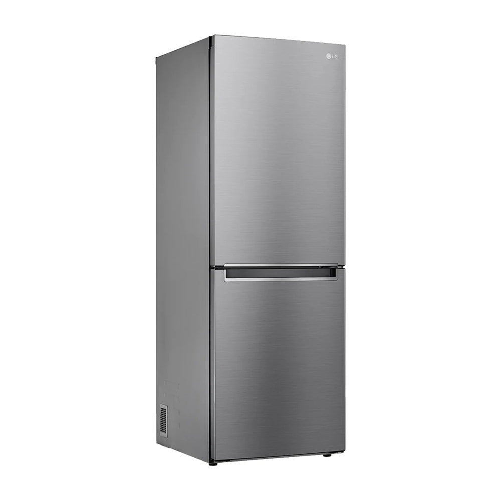 LG 306L Bottom Mount Fridge Stainless Steel GB-335PL, Front right view