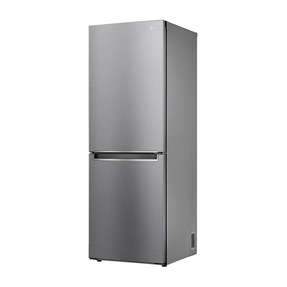 LG 306L Bottom Mount Fridge Stainless Steel GB-335PL, Front left view