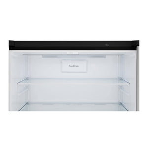 LG GF-B590MBL 530L French Door Fridge Matte Black Steel, Glass shelf view