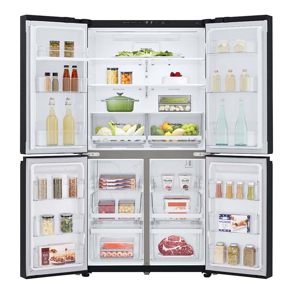 LG GF-B730MBL 664L French Door Fridge Matte Black