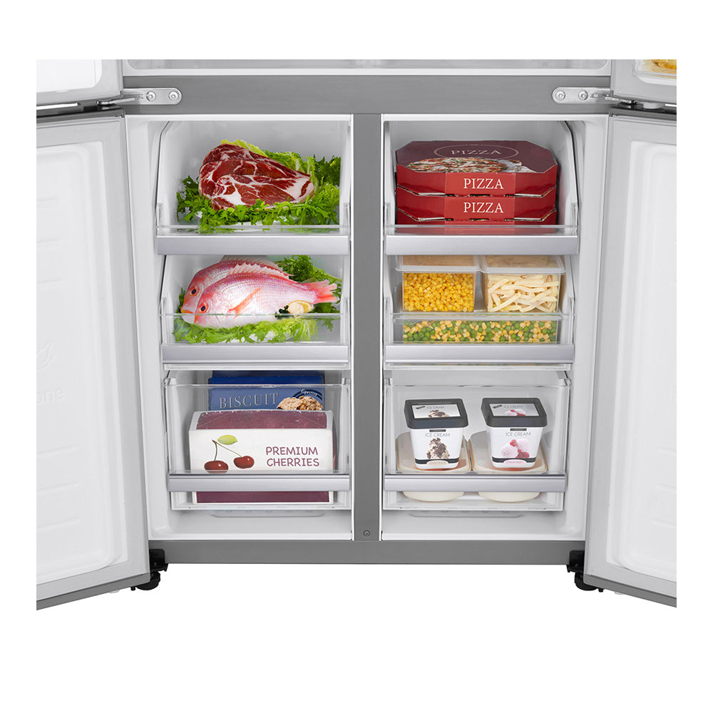 LG GF-L570PL 506L Slim Stainless-Steel French Door Refrigerator