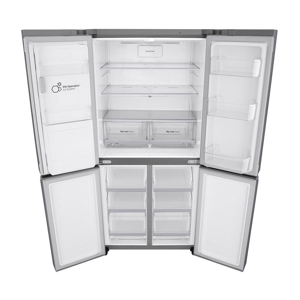 LG GF-L570PL 506L Slim Stainless-Steel French Door Refrigerator