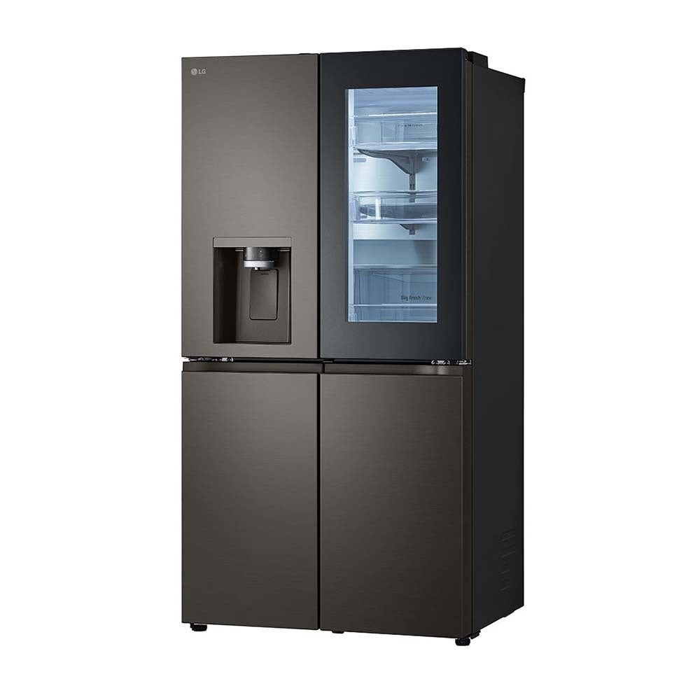 LG GF-V700BSLC 642L InstaView French Door Fridge Black Steel