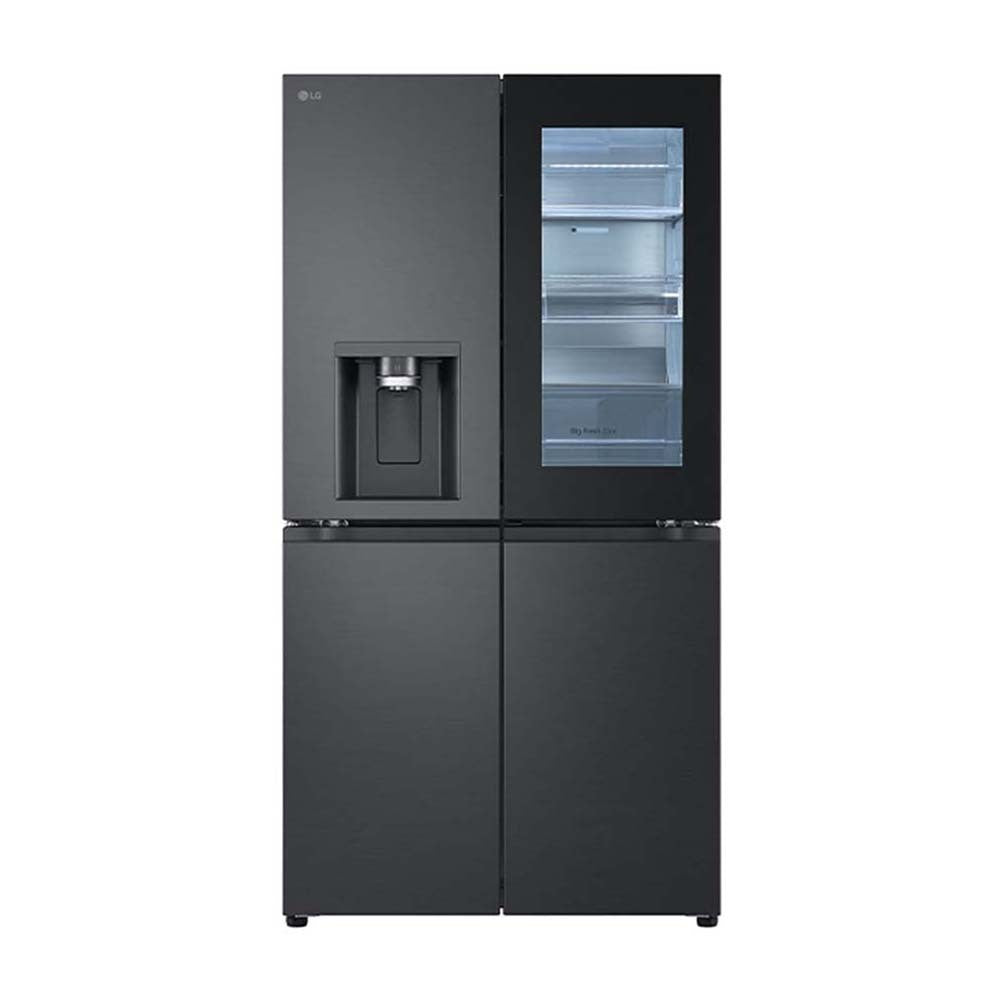 LG GF-V900MBLC 847L InstaView French Door Fridge Matte Black Steel