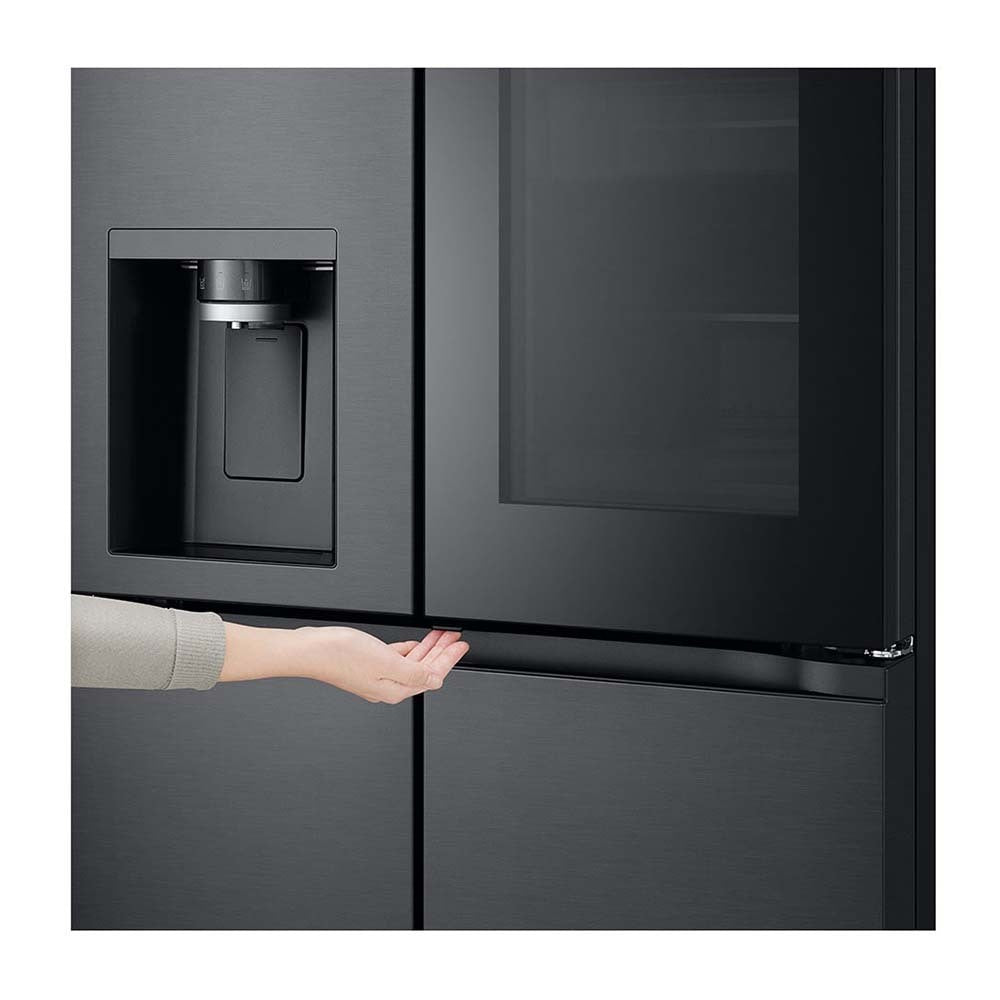 LG GF-V900MBLC 847L InstaView French Door Fridge Matte Black Steel