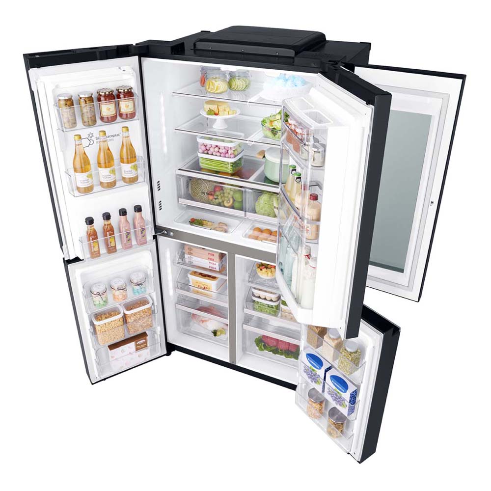 LG GF-V910MBL 852L InstaView French Door Fridge Matte Black