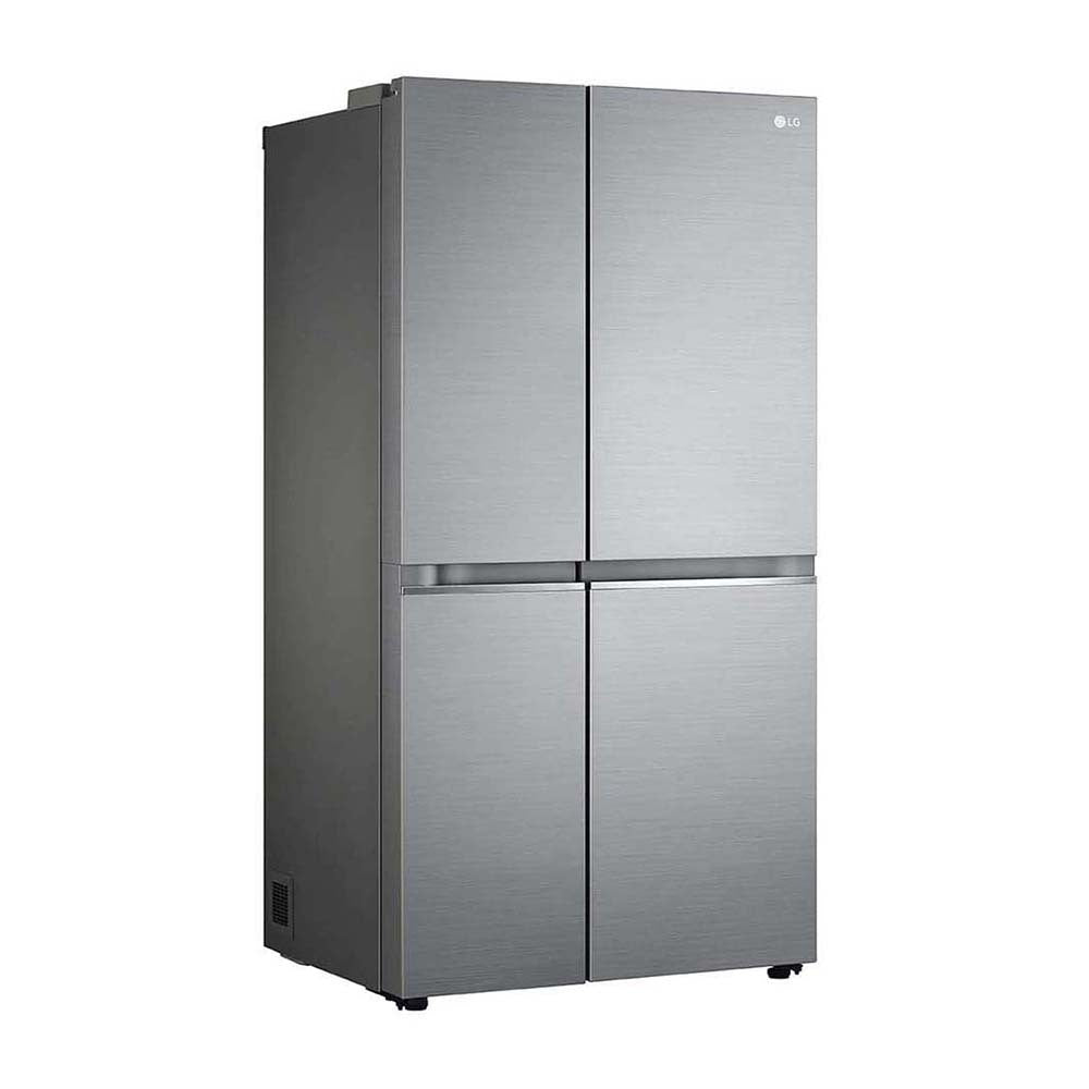 LG 655L Side By Side Fridge Stainless Steel GS-B655PL, Front right view