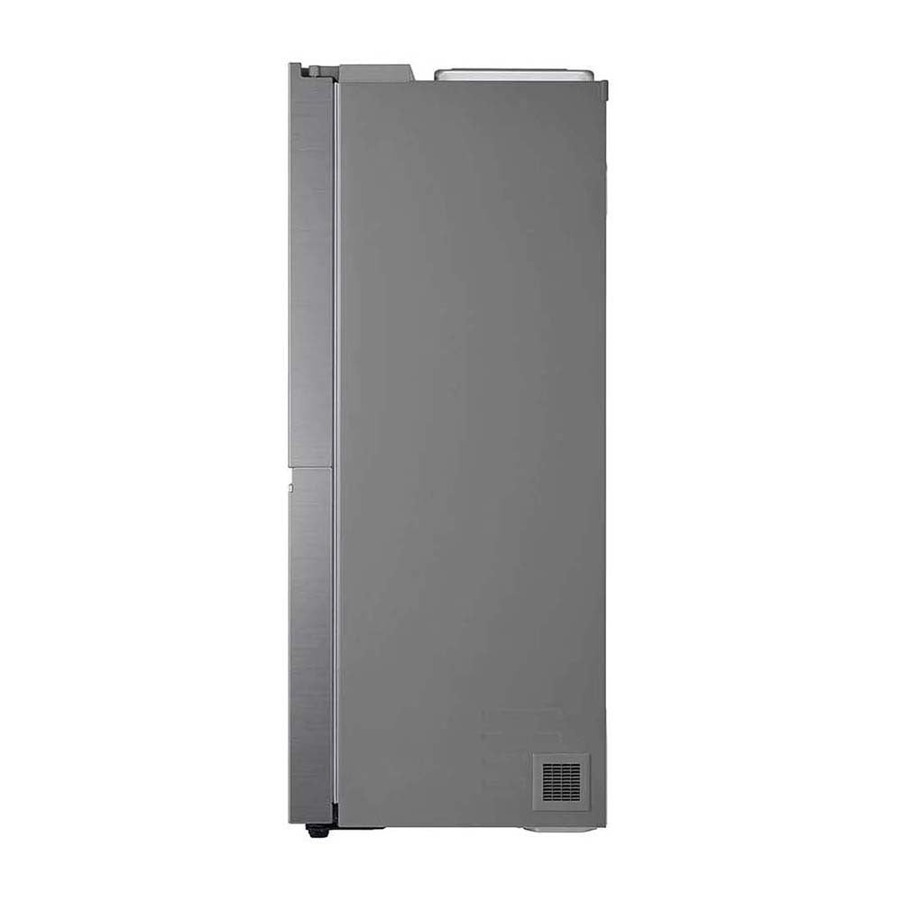 LG 655L Side By Side Fridge Stainless Steel GS-B655PL, Side view