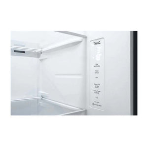 LG 635L Side by Side Fridge Stainless Steel GS-N635PL