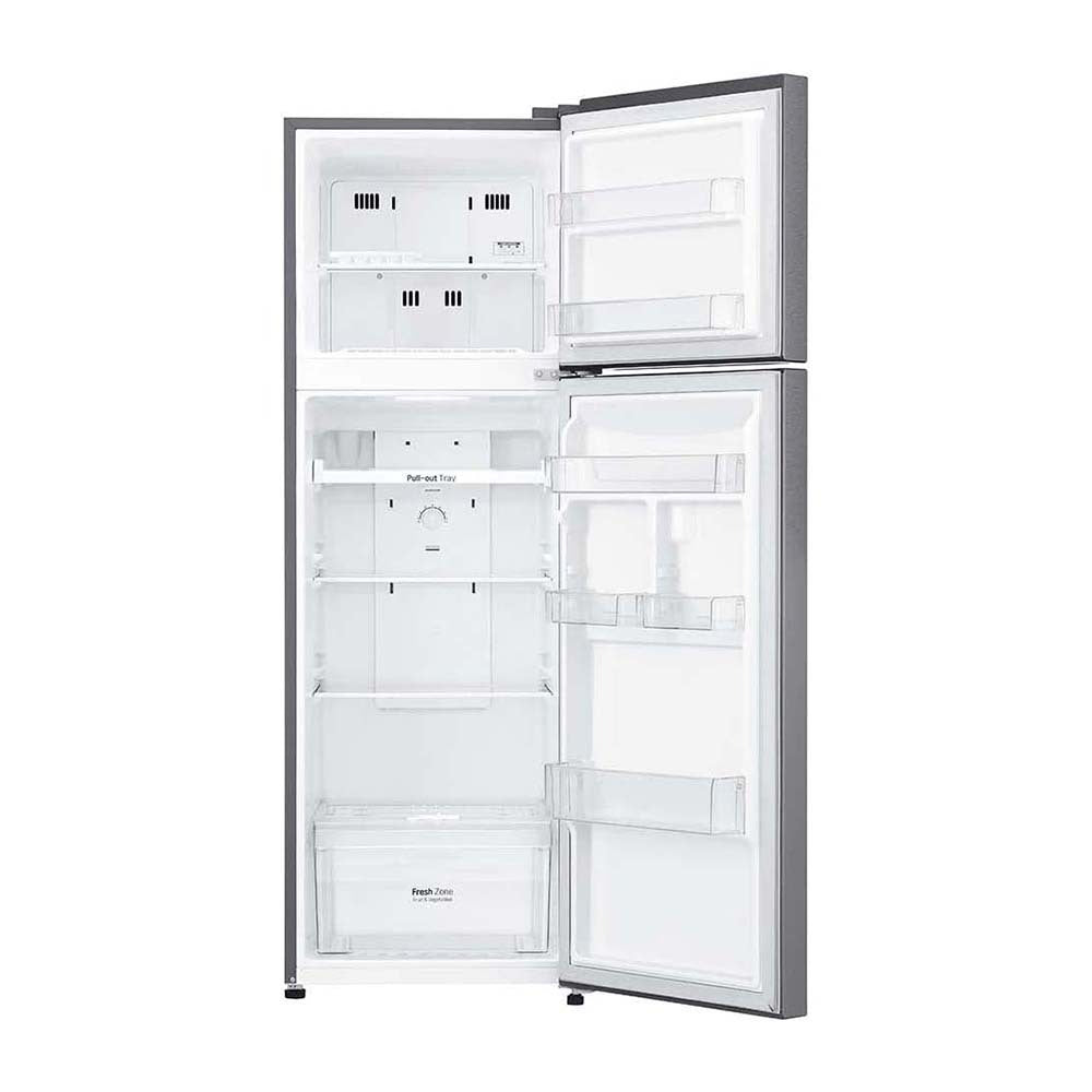 LG 254L Top Mount Fridge GT-279BPL, Front view with open doors