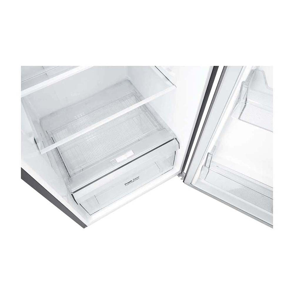 LG 254L Top Mount Fridge GT-279BPL,Glass shelf view