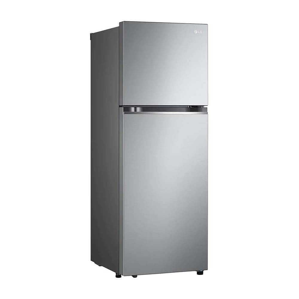 LG 315L Top Mount Fridge Stainless Steel GT-3S, Front right view