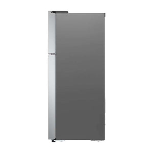 LG 315L Top Mount Fridge Stainless Steel GT-3S, Side view