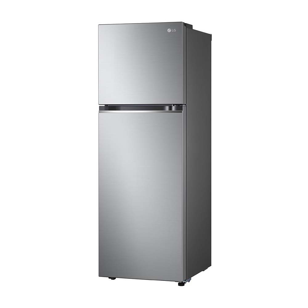 LG 335L Top Mount Fridge Stainless Steel GT-4S, Front left view