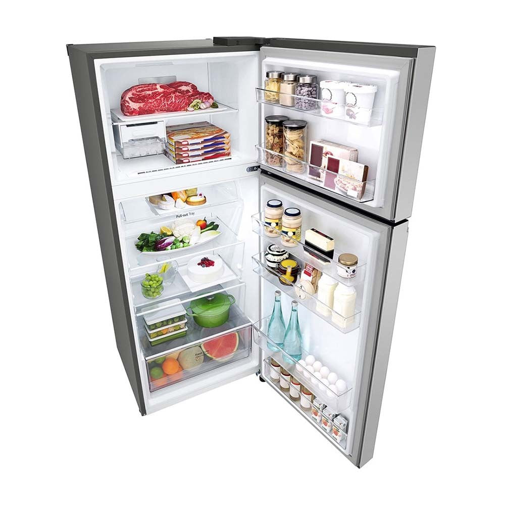 LG GT-5S 375L Top Mount Fridge Stainless Steel