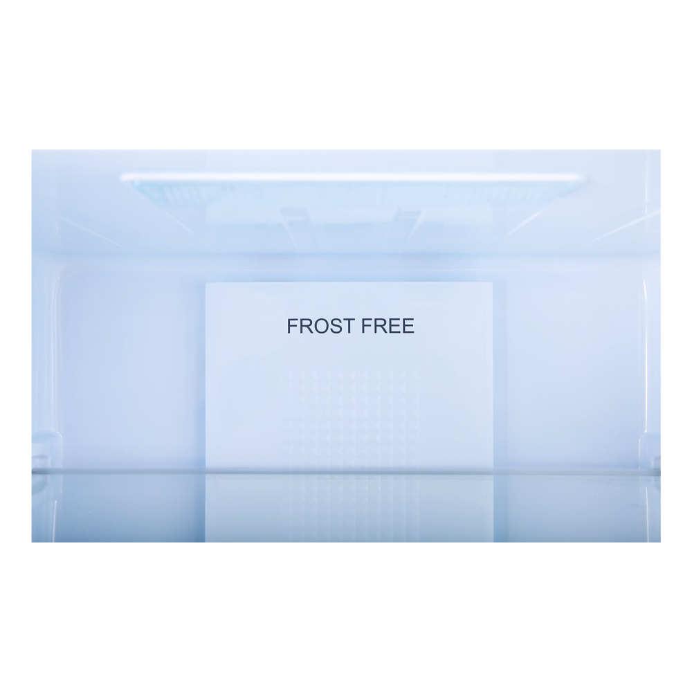 Haier 342L Bottom Mount Fridge White HBM340WH1, Glass shelf view