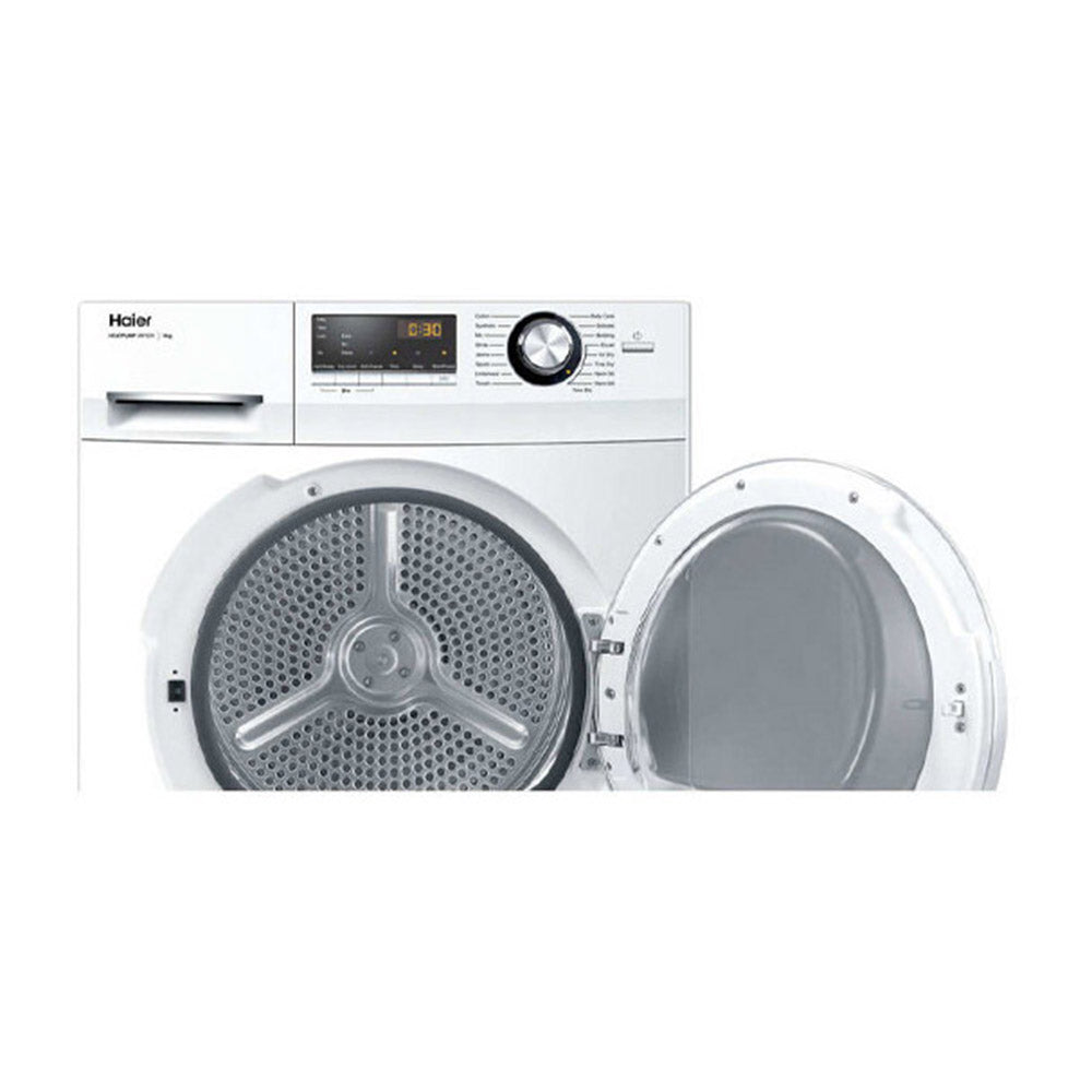 Haier HDHP80A1 8kg White Heat Pump Dryer